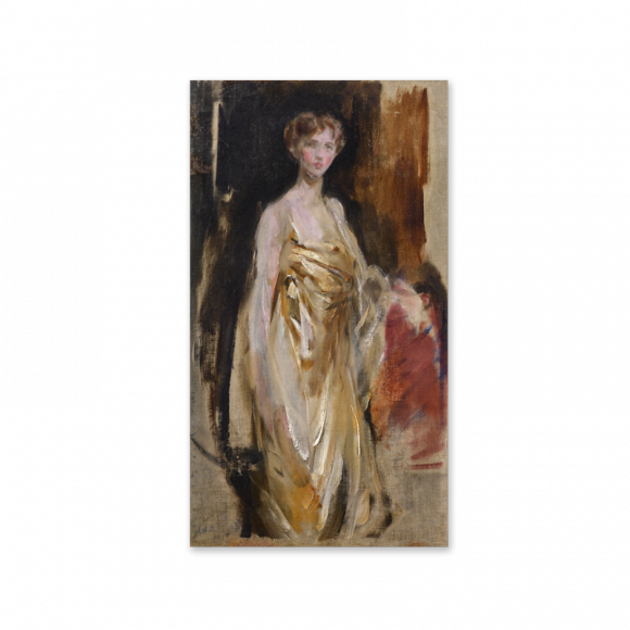 A study for the portrait of Lady Marguerite Nevill, Lady Hastings Image 1