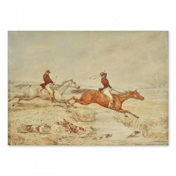 Scenes from the Hunting Field – a pair Image 2