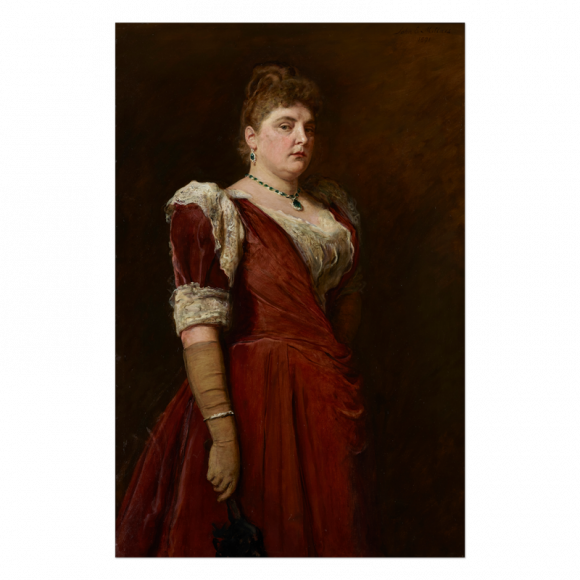 Portrait of ‘Mrs Charles Wertheimer’ Image 1